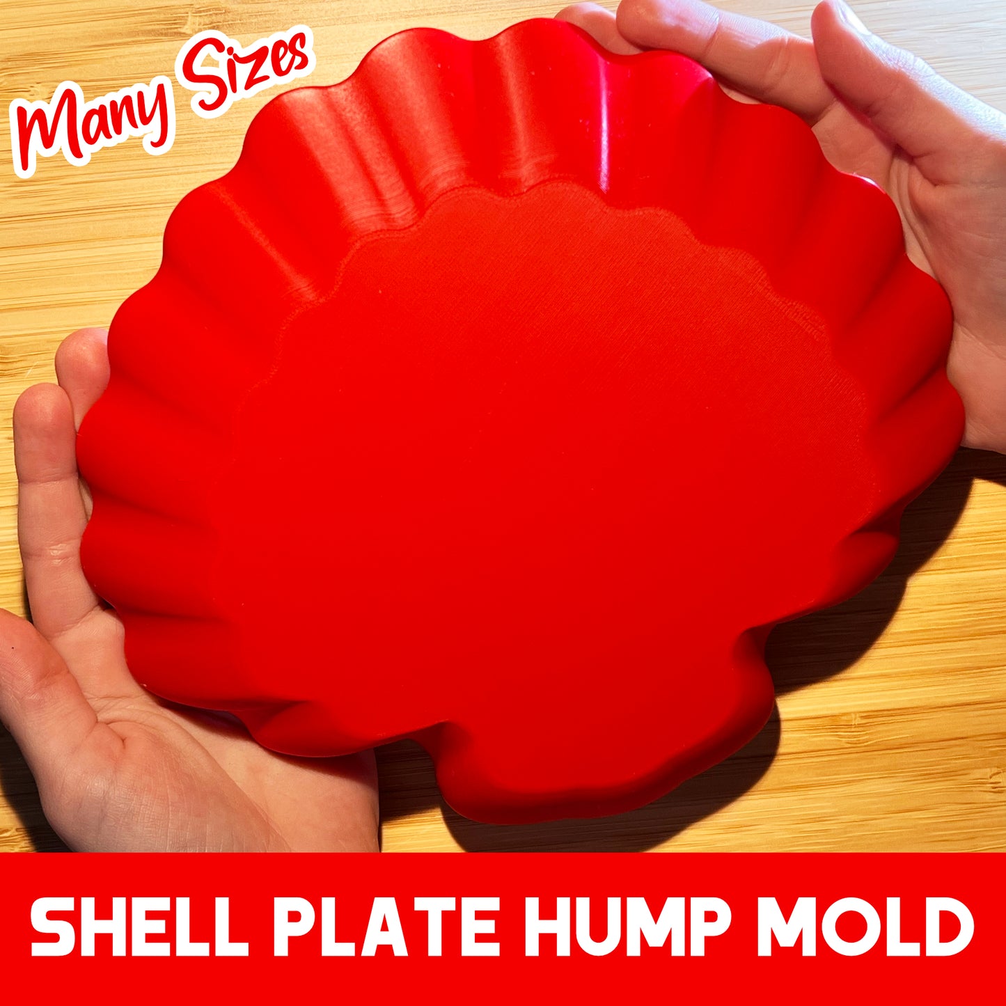 Shell Plate Hump Mold for Pottery