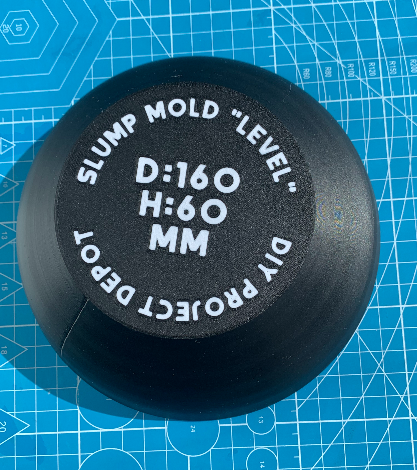 Level Ring Bowl Slump Mold for Clay