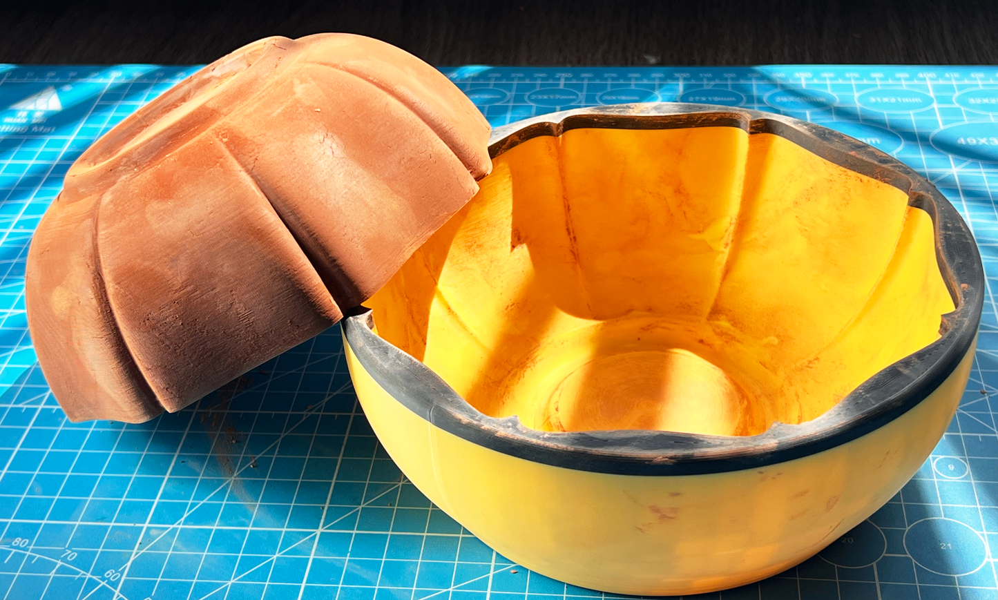 Jardin Slump Mold for a Bowl with Foot Ring β Multiple Sizes