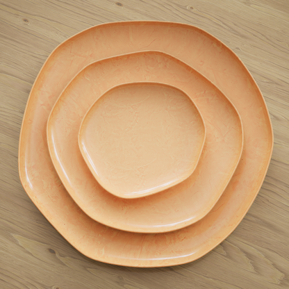 Organic Irregular Ceramic Plate Slump Mold for Slab Building