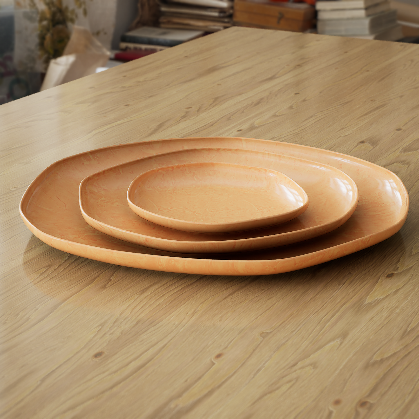 Organic Irregular Ceramic Plate Slump Mold for Slab Building