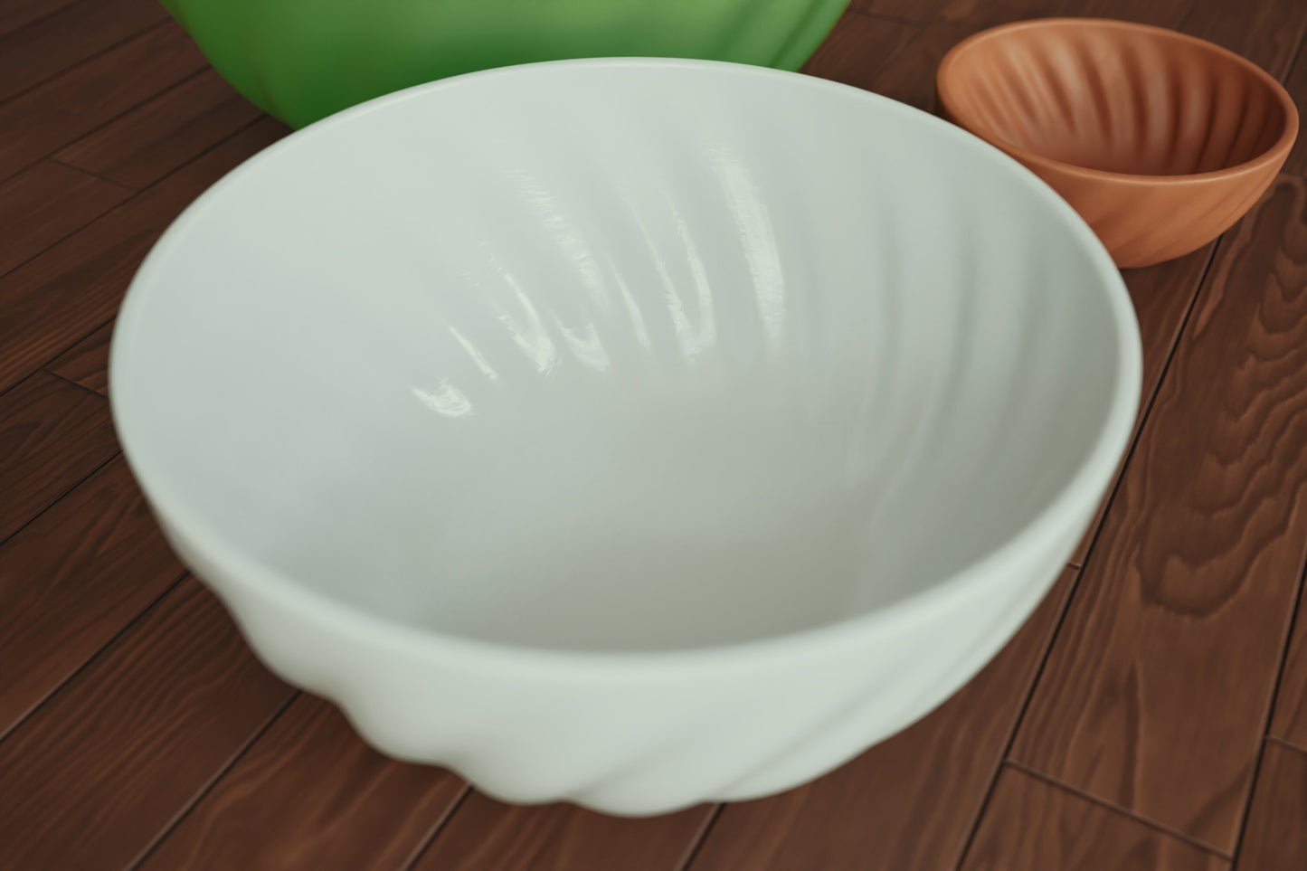 Vortex Spiral Bowl Slump Mold
