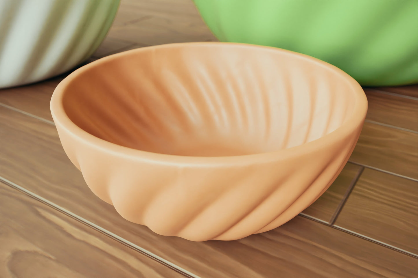 Vortex Spiral Bowl Slump Mold