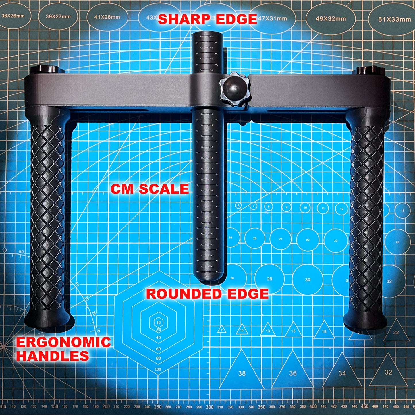 Big Adjustable Bottom Setter for Pottery Wheel
