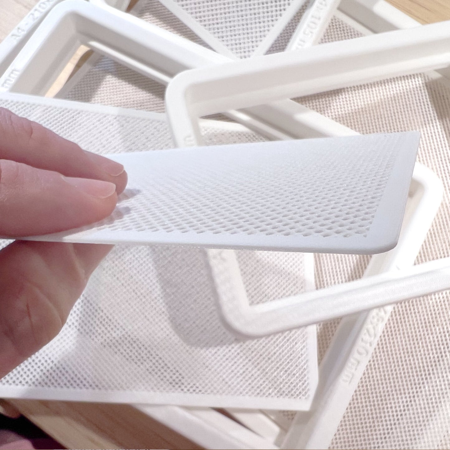 Papermaking Kit A4 A5 A6 A7 – Deckle and Mold Set for Handmade Paper – DIY Paper Making Kit