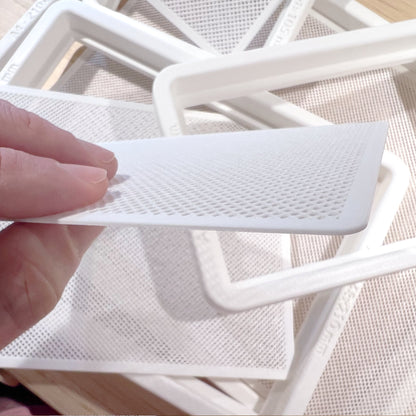 Papermaking Kit A4 A5 A6 A7 – Deckle and Mold Set for Handmade Paper – DIY Paper Making Kit