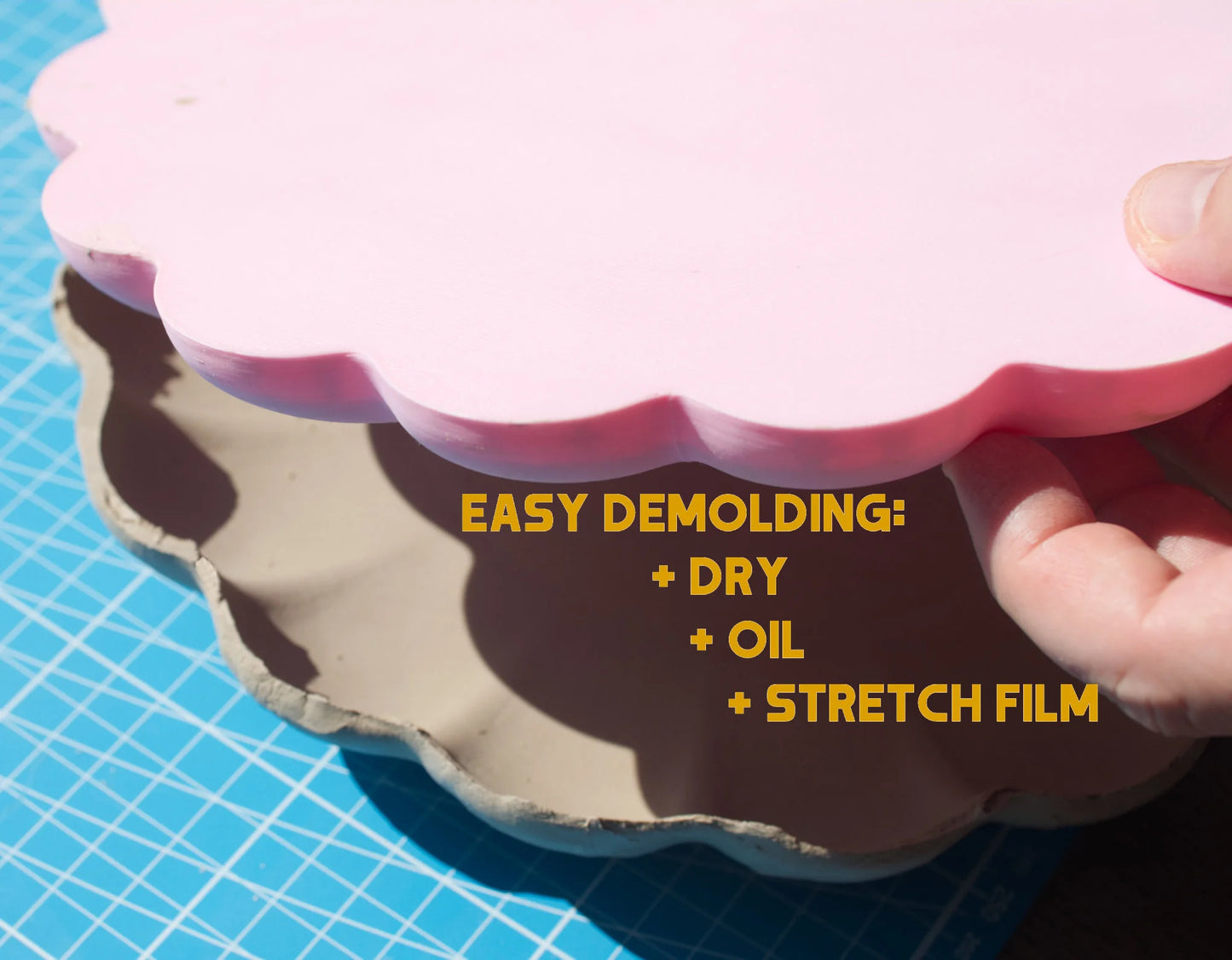 Fleur Hump Mold / Drape Mold for Clay