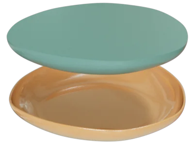 Riviera Irregular Hump Mold / Drape Mold for Clay