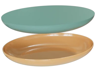 Seine Oval Hump Mold / Drape Mold for Clay