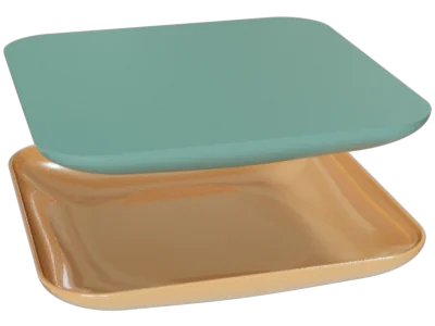 Bastille Square Hump Mold / Drape Mold for Clay