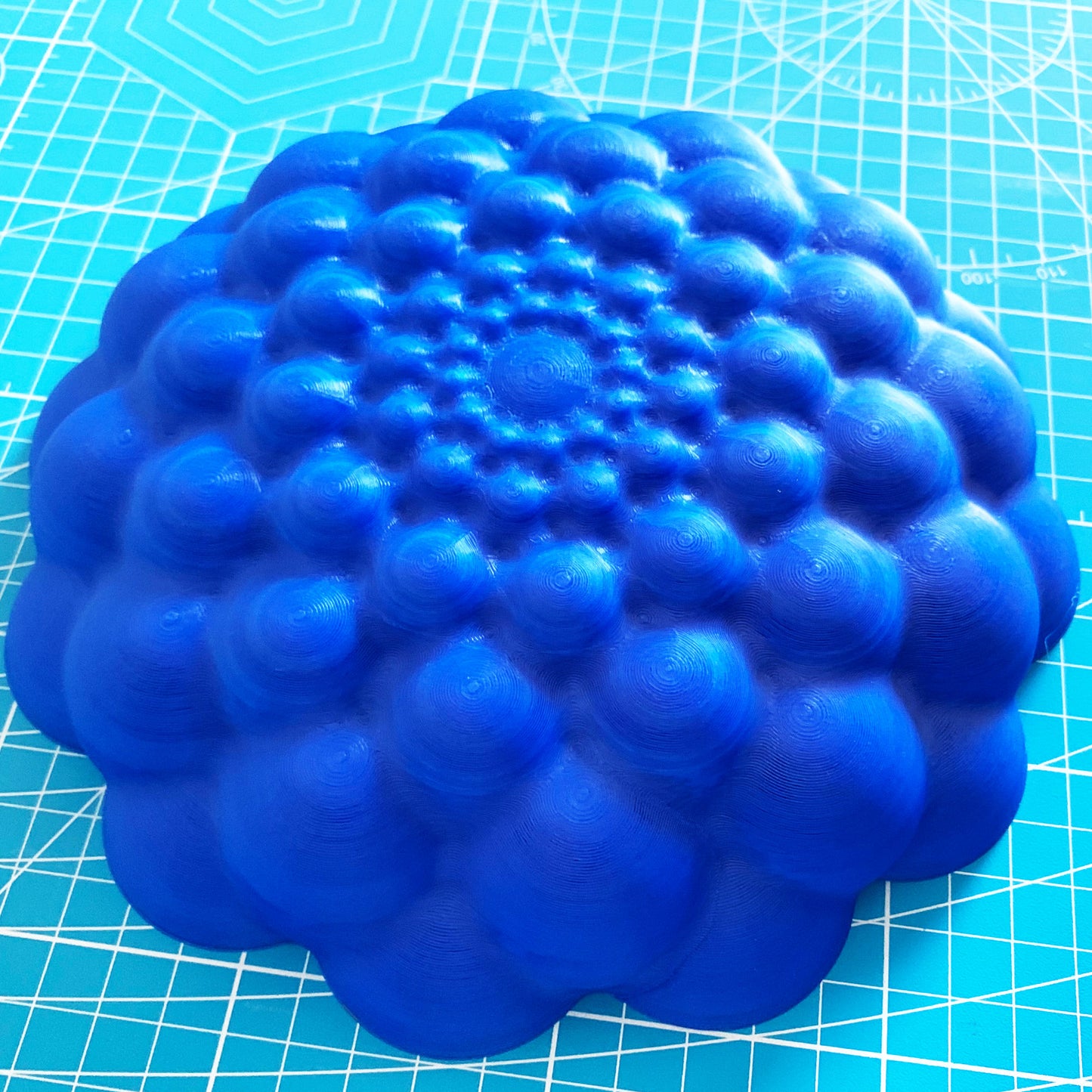 Ceramic Mandala / Bubble Plate Drape Mold