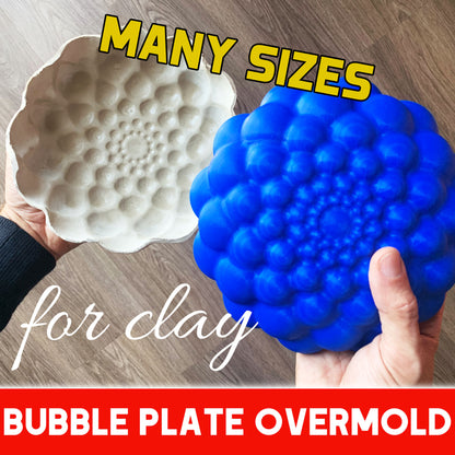 Ceramic Mandala / Bubble Plate Drape Mold