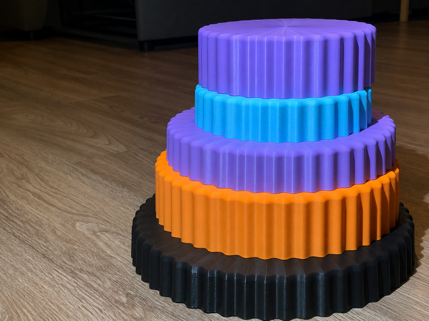 Plastic Drape Mold for Baking Dish / Pie Pan