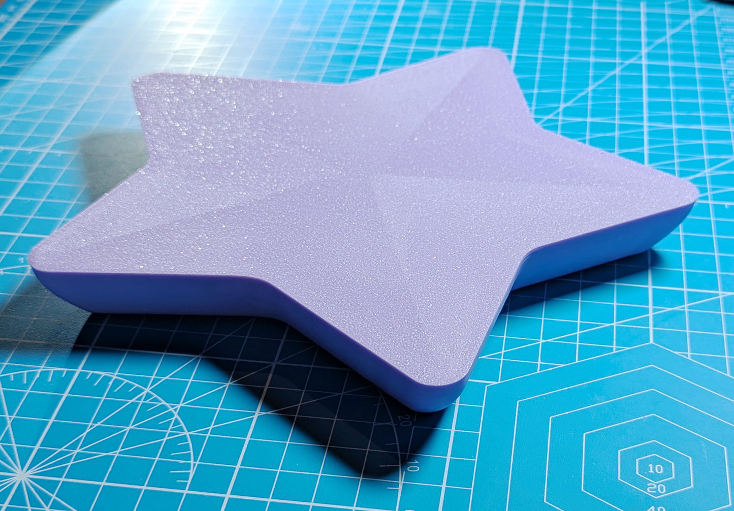 Star Plate Pottery Form for Clay Slab