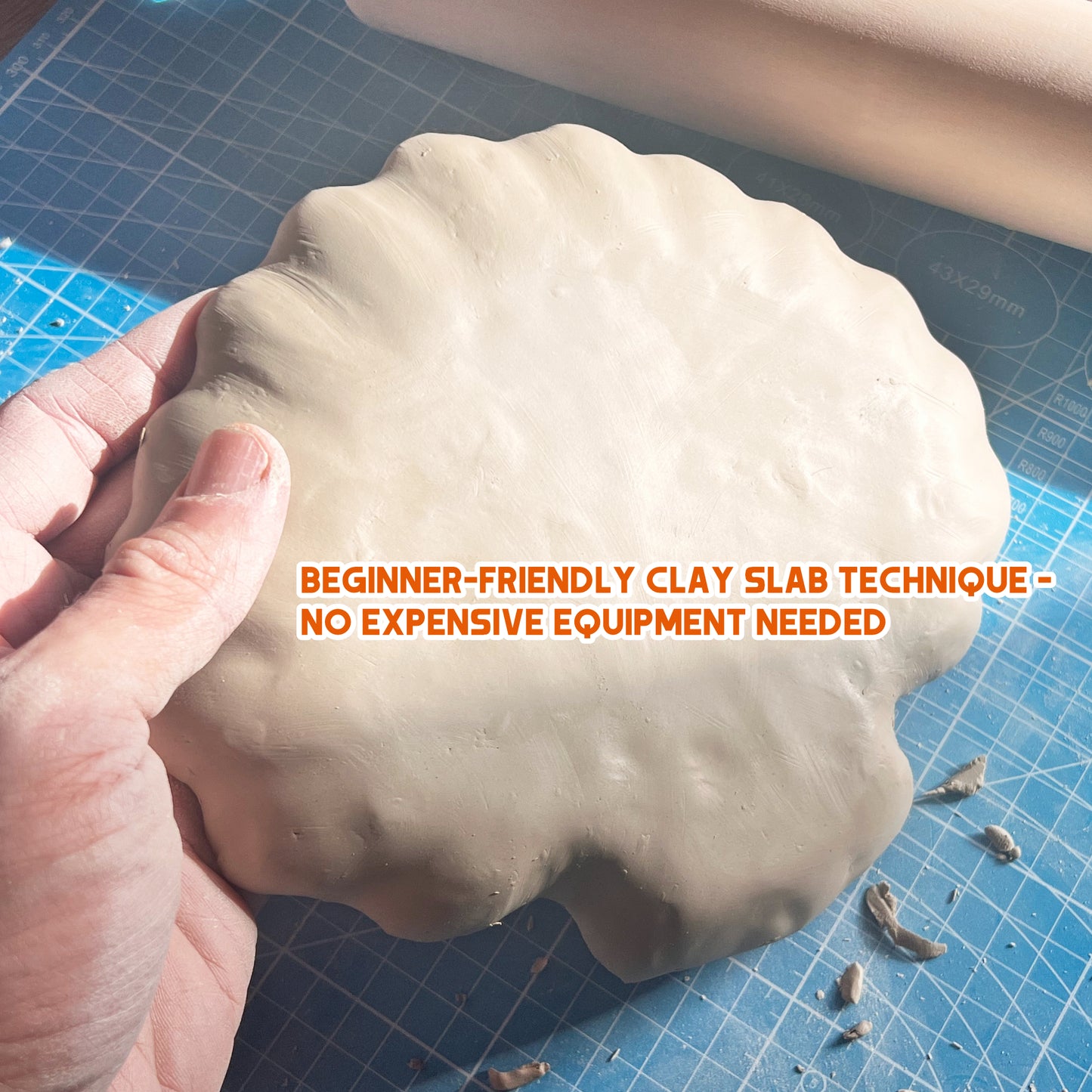 Shell Plate Hump Mold for Pottery
