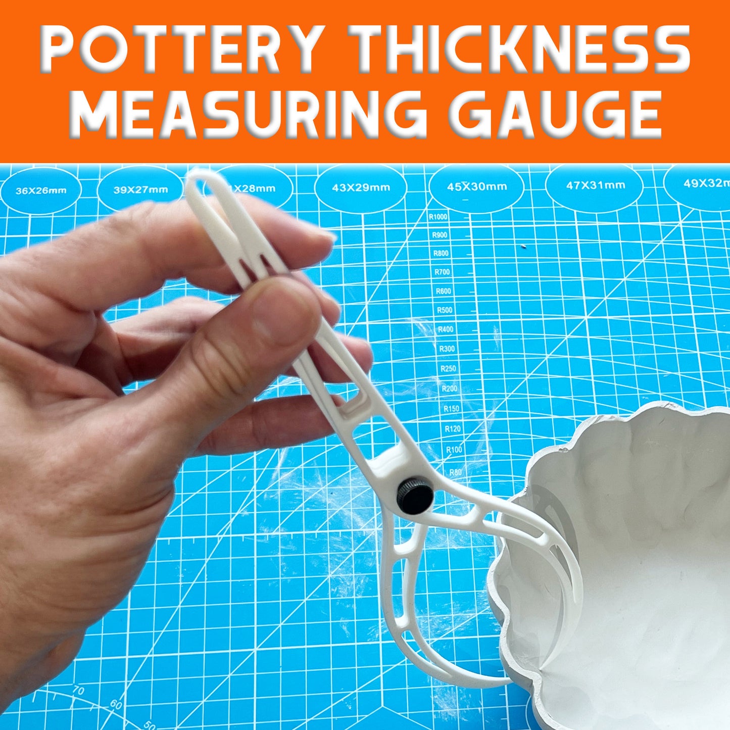 Pottery Thickness Measuring Caliper