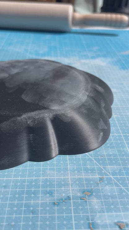 Vielseitige Drapierform / Faltenform für Ton