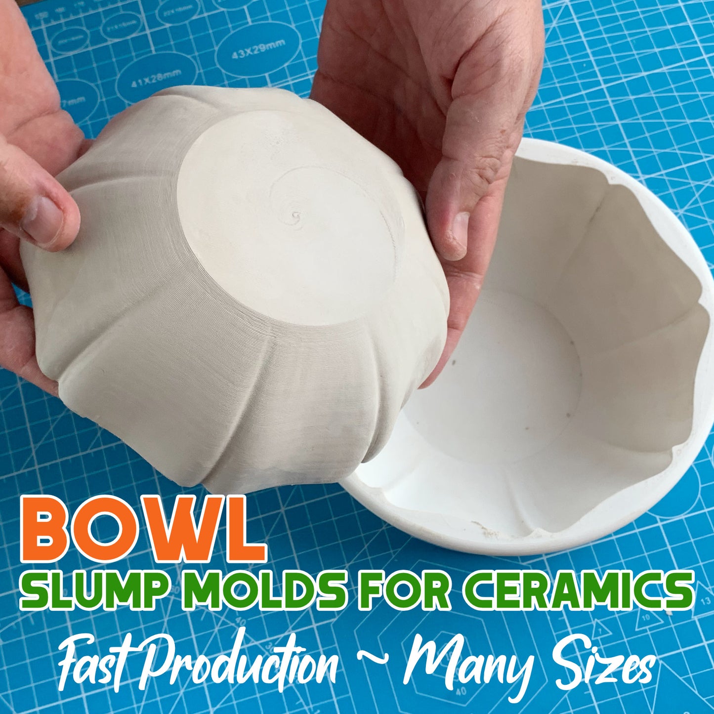 Limoges Senkform für Ton