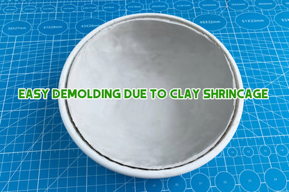 Hexagonal Pattern Bowl Slump Mold for Pottery