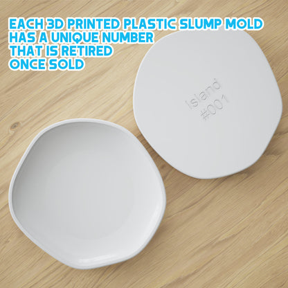 Organic Irregular Ceramic Plate Slump Mold for Slab Building