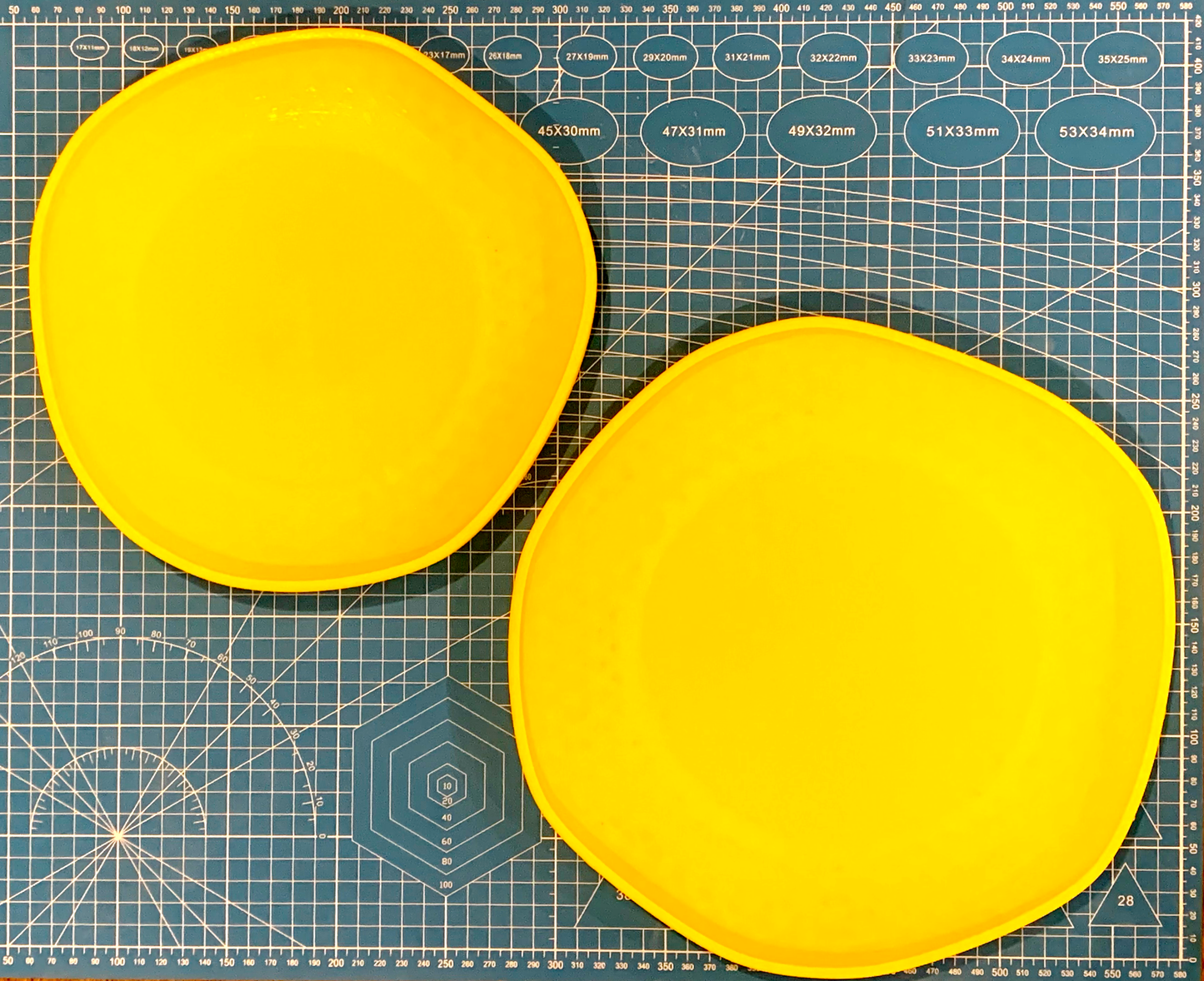 Organic Irregular Ceramic Plate Slump Mold for Slab Building