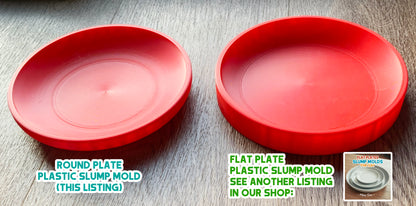 Round Plate Slump Mold for Pottery