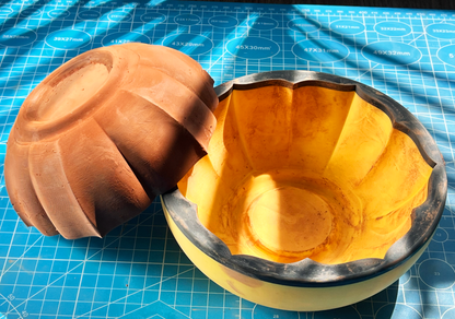 Petal Slump Mold for a Bowl with Foot Ring – Multiple Sizes