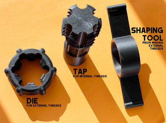 Ceramic Tap and Die Thread Making Kit