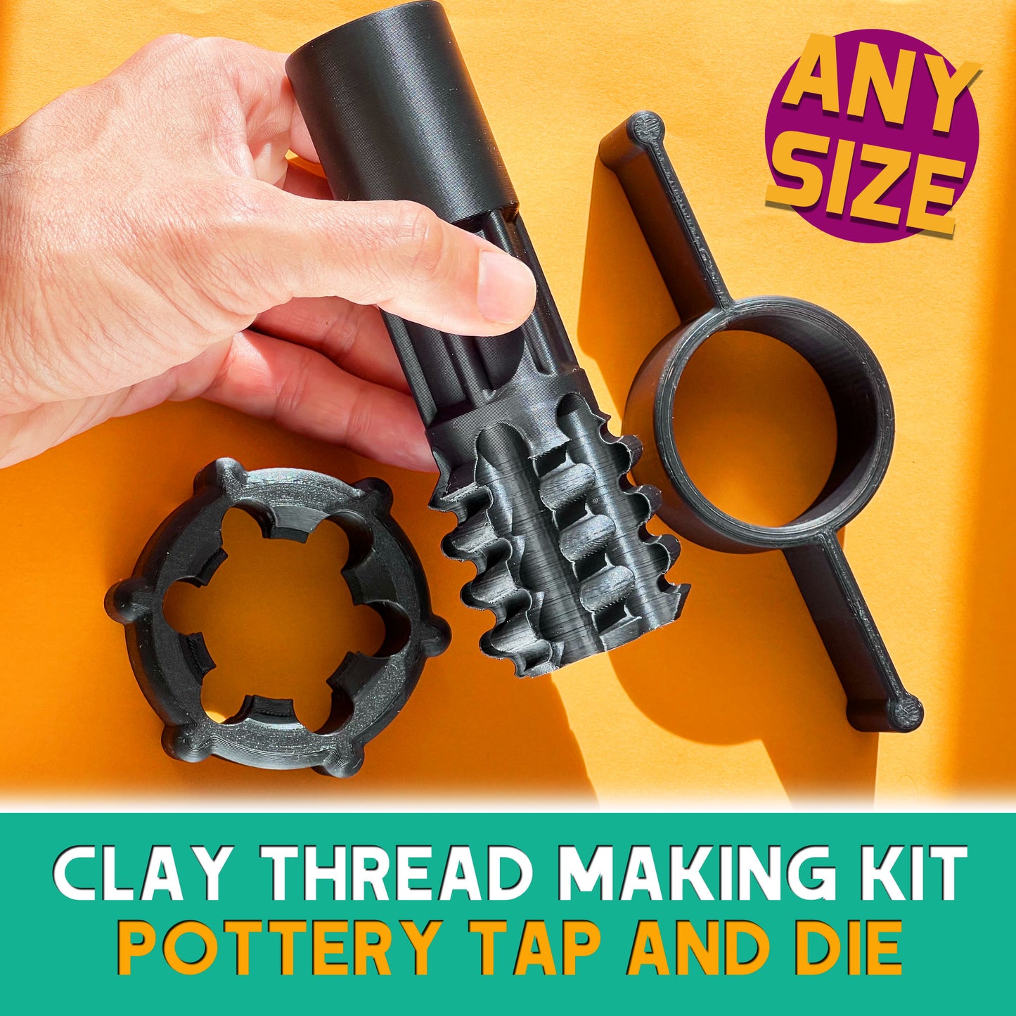 Ceramic Tap and Die Thread Making Kit